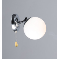 Бра настінне VALESO K2318/1W чорний+хром E27