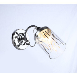 Бра настенная Sirius B C1412/1W BK+CH