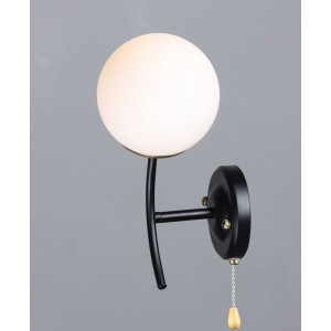 Настінне бра B N6612/1W Чорний+Мідь