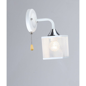 Бра VALESO B N6637/1W Белый + Хром