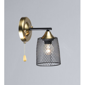 Настінне бра B A4437/1W BK+COP