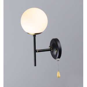 Бра настенная Sirius B N36344/1W BK+COP