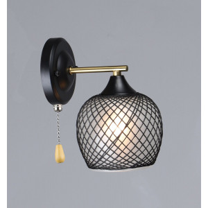 Настінне бра B A4436/1W COP+BK