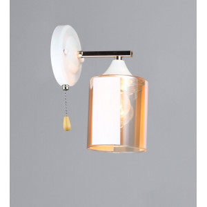 Бра настенное VALESO K2322/1W белый+золотой E27