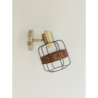 Настінне бра на 1 плафон B-91180J/1 бронза