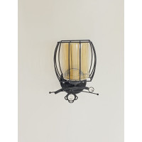 Настінне бра на 1 плафон B-91187C/1 чорне