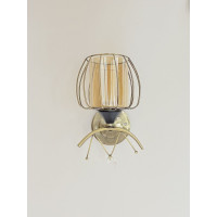 Настінне бра на 1 плафон B-91186/1 бронза+чорний