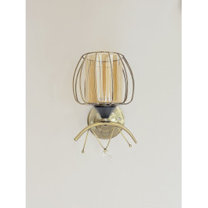 Настенное бра B-91186/1 бронза+черный