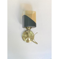 Бра настінне VALESO B-9506C/1 на 1 плафон, бронза, E27