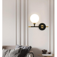 Бра настінне BD605-1 BK+Copper