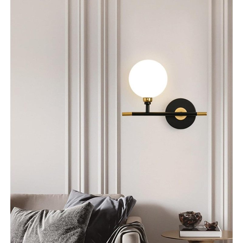 Бра настенное BD605-1 BK+Copper