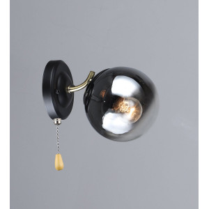 Бра настенное VALESO K2317/1W бронза+черный E27