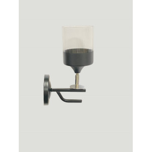 Бра VALESO B-6973A/1 (Черный+Хром)