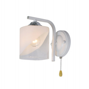 Люстра стельова Sirius 07245/1 Matte White+CR на 1 плафон