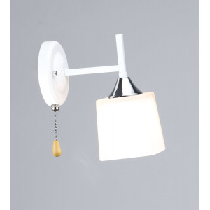 Бра настенное Sirius B N6646/1W WT+CR