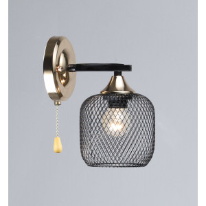 Настінне бра B K2257/1W BK+FGD