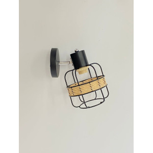 Настенное бра B-91180K/1 черный+хром