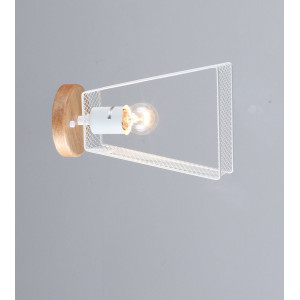 Бра VALESO B N6687/1W Белый + Дерево