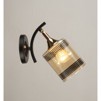 Бра настенная Sirius B N4382/1W BK+FGD