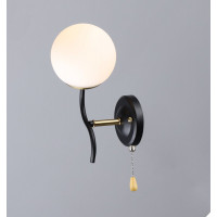 Бра настенная Sirius B N36364/1W BK+COP