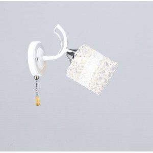 Бра настенная Sirius B N5958/1W WT+CR