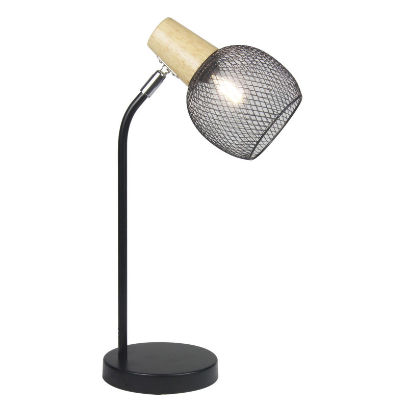 Настільна лампа в стилі лофт VALESO LT9000 BK з поворотнім механізмом