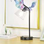 Настільна лампа декоративна VALESO LT91089E BK чорна