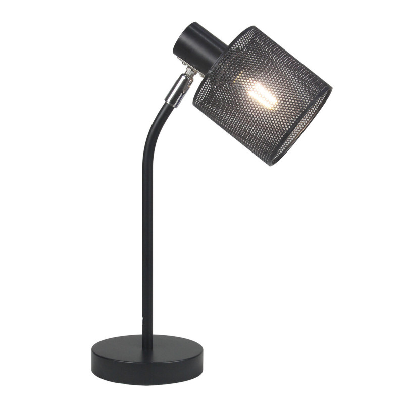 Настільна лампа в стилі лофт VALESO LT9076 BK з поворотнім механізмом