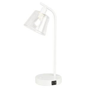 Настільна лампа декоративна VALESO LT91089E WT біла