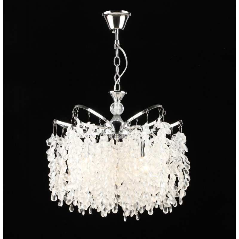 Люстра підвісна кришталева E2690/5, Хром