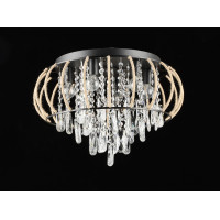 Люстра підвісна кришталева E2729/6, Чорний