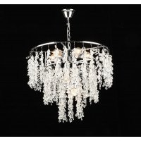 Люстра підвісна кришталева S2477/7, Хром
