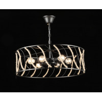 Люстра підвісна в стилі лофт E2721/6, Чорний