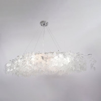 Підвісна люстра WM-7016 L1200-G9*12-108 хром