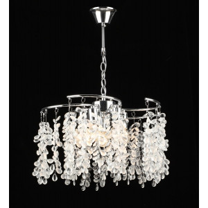 Люстра підвісна кришталева S2493/5, Хром