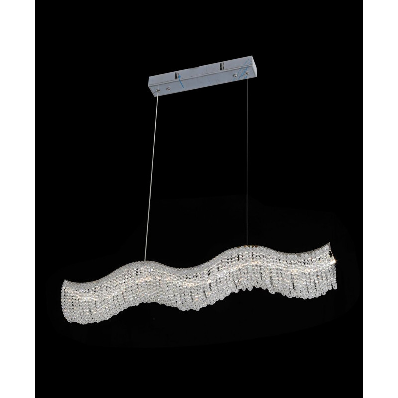 Люстра підвісна світлодіодна VALESO 33056/800*60, хромовий