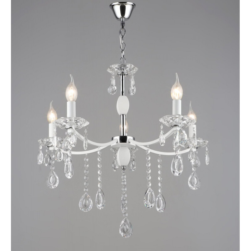 Підвісна люстра B A4461/5 WT+CH