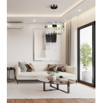 Люстра підвісна кришталева Sirius E2398/50W COP