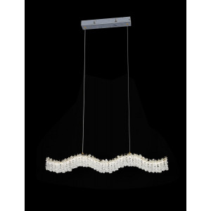 Люстра підвісна світлодіодна VALESO 33053/800*60, хромовий