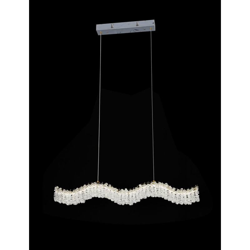 Люстра підвісна світлодіодна VALESO 33053/800*60, хромовий