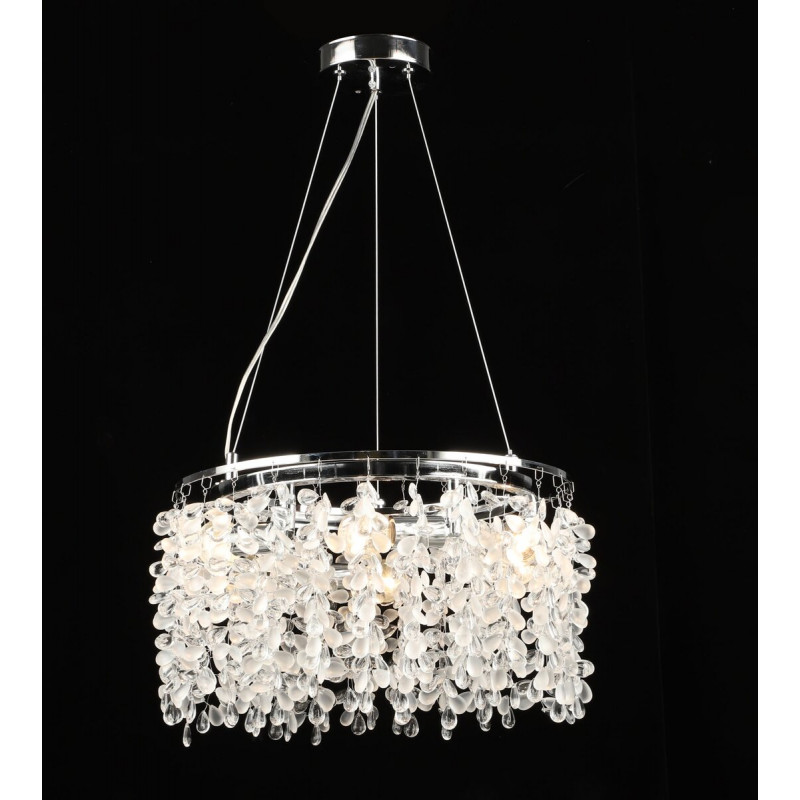 Люстра підвісна кришталева S2490/6, Хром