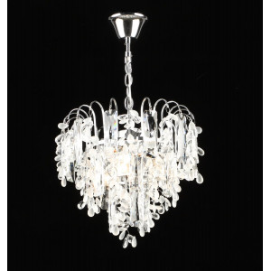 Люстра підвісна кришталева E2726/3, Хром