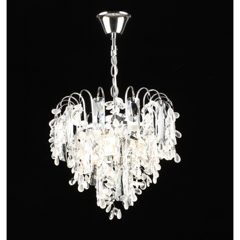 Люстра підвісна кришталева E2726/3, Хром