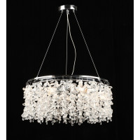 Люстра підвісна кришталева S2490/7, Хром