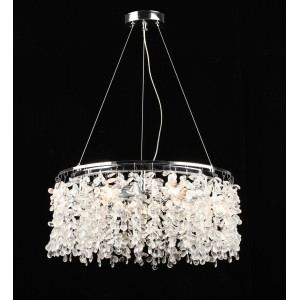 Люстра підвісна кришталева S2490/7, Хром