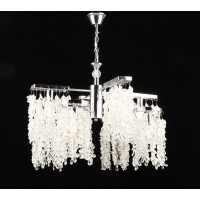 Люстра підвісна кришталева E2687/4+4, Хром