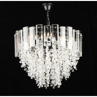 Люстра підвісна кришталева S2475/6, Чорний