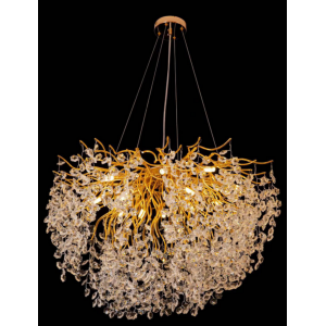 Люстра кришталева класична Sirius WM-7020/800 золото