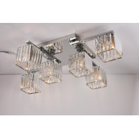 Люстра кришталева стельова Sirius Ш 1318/6 CR