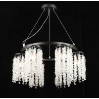 Люстра підвісна кришталева S2480/6, Чорний